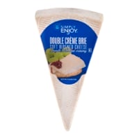 Simply Enjoy Double Creme Brie Cheese Wedge