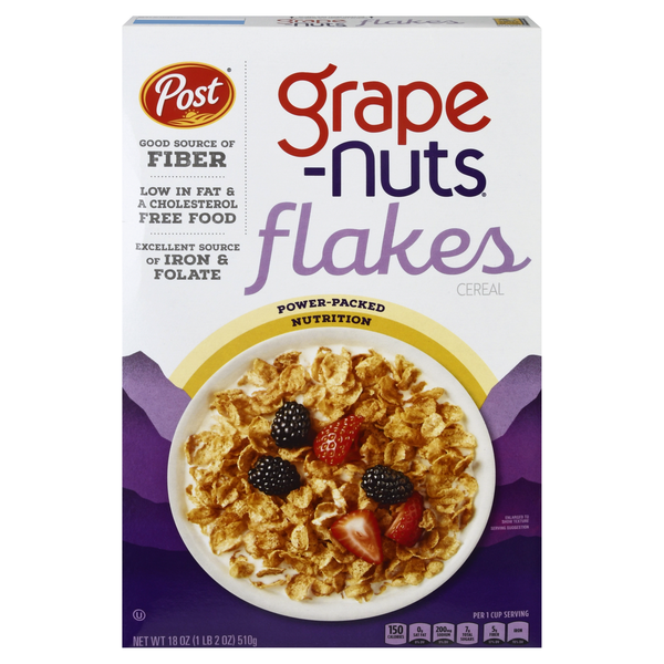 Save on Post GrapeNuts Flakes Cereal 100 Natural Order Online