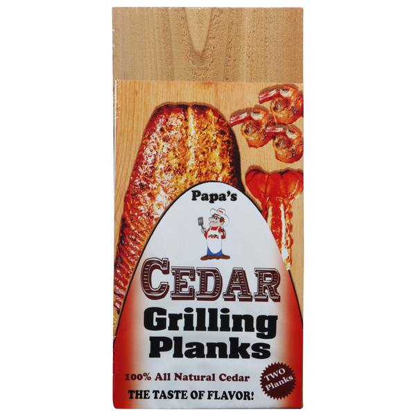 Papa's Cedar Grilling Planks