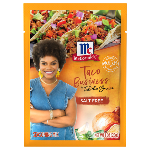 McCormick Taco Business by Tabitha Brown Salt Free Seasoning Mix