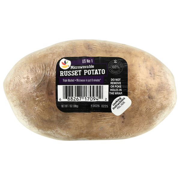 Food Lion Russet Potato Microwavable