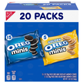 OREO Mini Original & Golden Sandwich Cookie Packs - 20 ct
