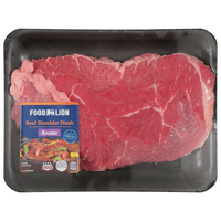 Food Lion Boneless Beef Shoulder Steak Fresh