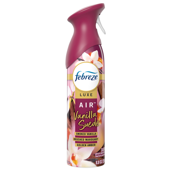 Febreze AIR Luxe Vanilla Suede Air Freshener Trigger Spray