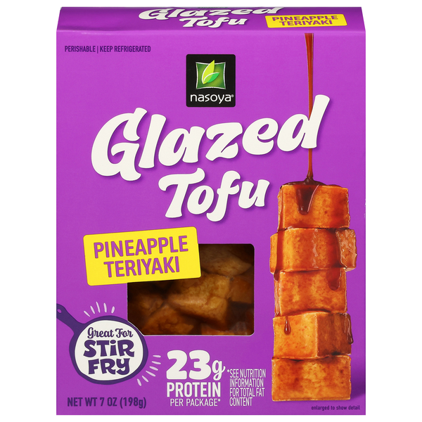 Nasoya Pineapple Teriyaki Glazed Tofu Refrigerated