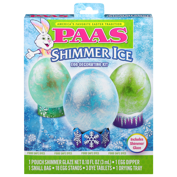 PAAS Shimmer Ice Egg Decorating Kit