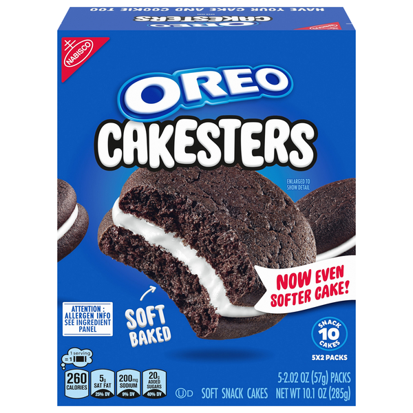 OREO Cakesters Soft Snack Cakes 2 ea - 5 ct