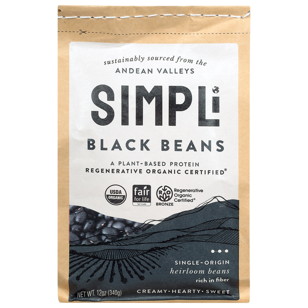 Simpli Organic Black Beans