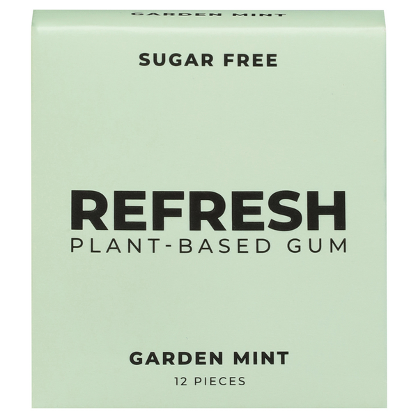 Refresh Sugar Free Plant Based Gum Garden Mint