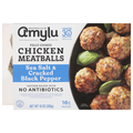 Amylu Fully Cooked Sea Salt & Cracked Black Pepper Chicken Meatballs