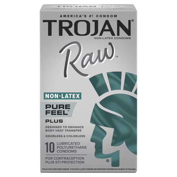 Trojan Raw Pure Feel Non-Latex Condoms