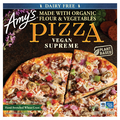 Amy's Organic Plant-Based Wheat Crust Vegan Supreme Pizza Frozen