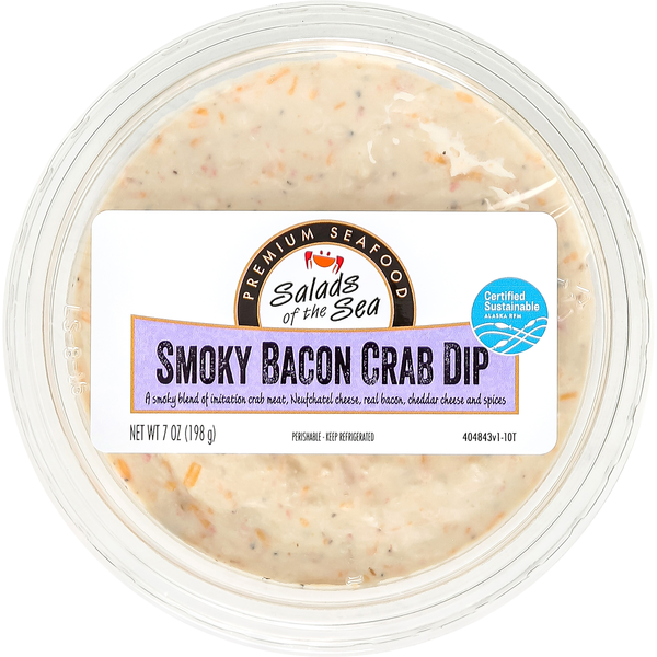 Salads of the Sea Smoky Bacon Crab Dip