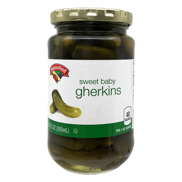 Hannaford Sweet Baby Gherkin Pickles