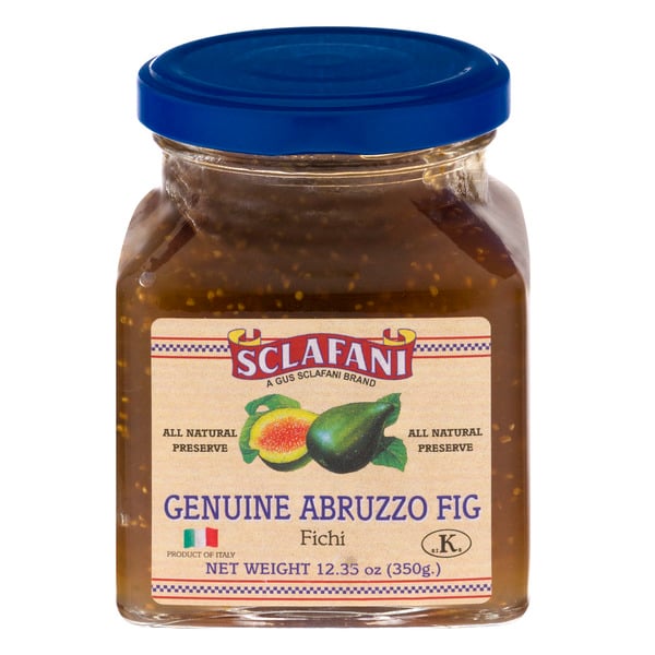 Sclafani Imported All Natural Genuine Abruzzo Fig Fichi Preserves