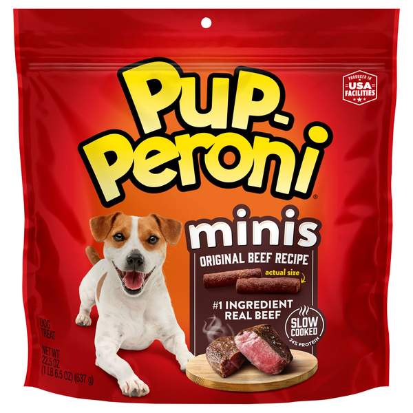 Pup-Peroni Minis Original Beef Flavor Dog Treats