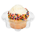 Our Brand Bakery White Iced Jumbo Cupcake Single Serve