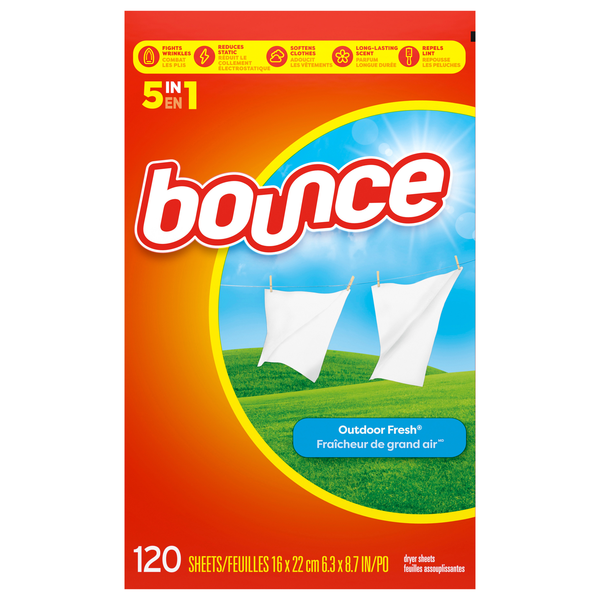 Bounce Outdoor Fresh Dryer Sheets
