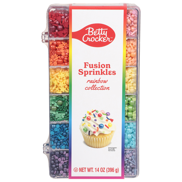 Betty Crocker Rainbow Collection Fusion Sprinkles