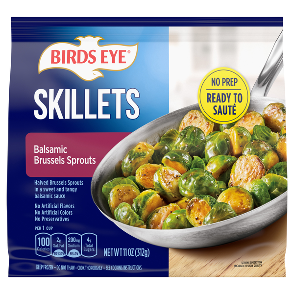 Birds Eye Skillets Balsamic Brussels Sprouts Frozen