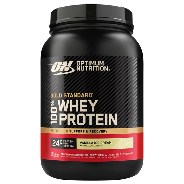 Optimum Nutrition Gold Standard Vanilla Ice Cream Protein Powder