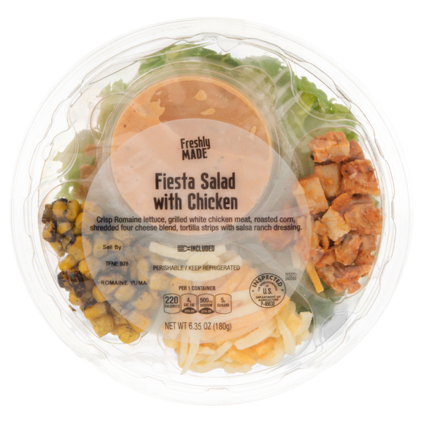 Hannaford Fiesta Salad with Chicken