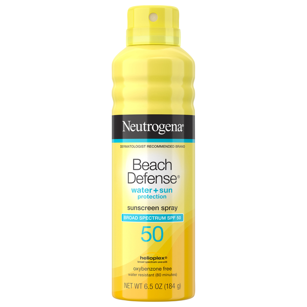 Neutrogena Beach Defense Water Sunscreen Spray SPF 50