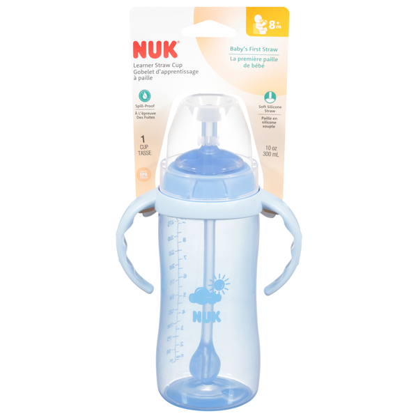 Save on NUK Learner Straw Cup 8m+ Order Online Delivery MARTIN'S
