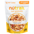 NuTrail Gluten Free No Sugar Added Keto Honey Nut Granola