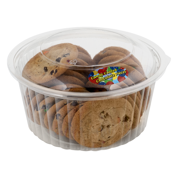 Our Brand Bakery Chocolate Chip Cookie with Candy Pieces - 18 ct