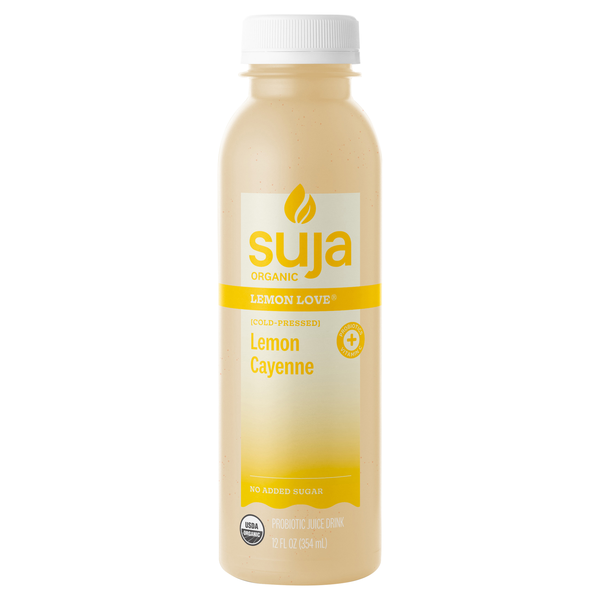 Suja Fruit Juice Drink Cold-Pressed Lemon Love Organic