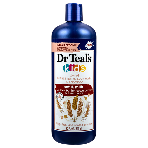 Dr. Teal's Kids 3-in-1 Oat & Milk Bath
