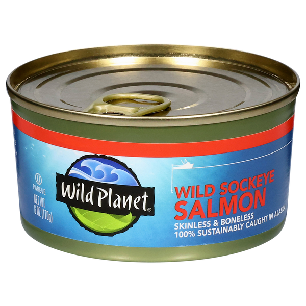 Wild Planet Boneless Skinless Wild Sockeye Salmon