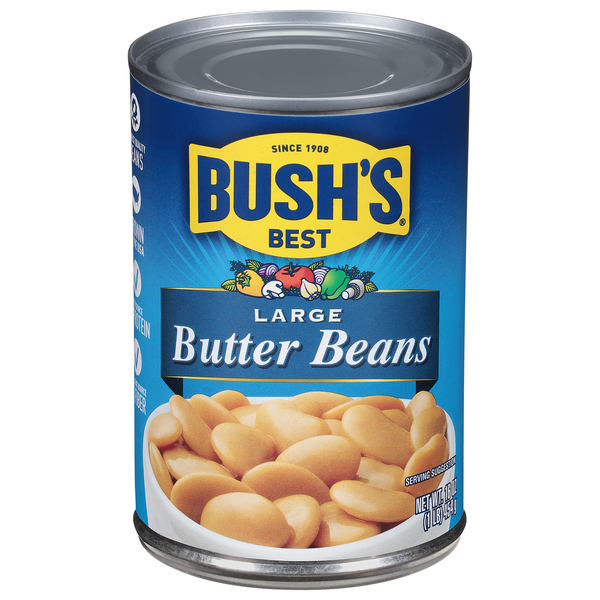 Save on Bush's Best Large Butter Beans Order Online Delivery Food Lion