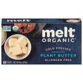 Melt Organic Allergen Free Cold Pressed Unsalted Plant Butter Sticks 2 ct