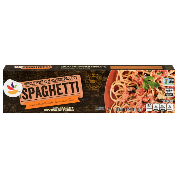Giant Whole Grain Whole Wheat Spaghetti Pasta