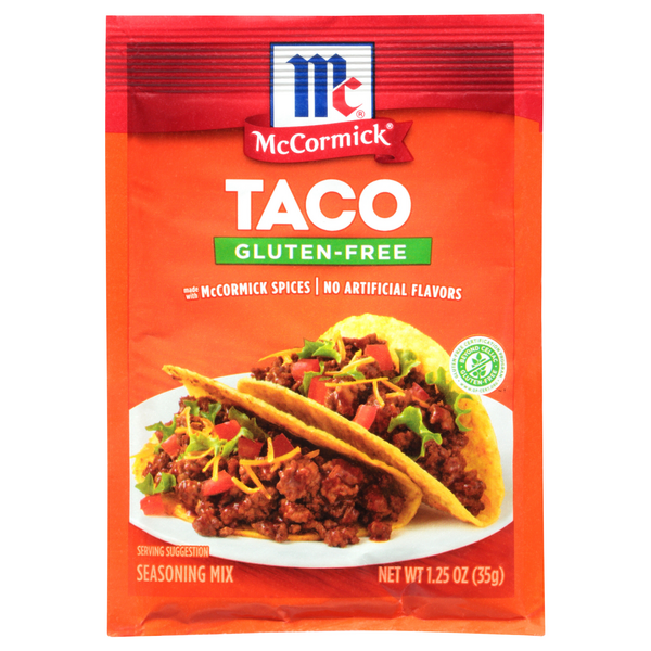 McCormick Gluten Free Taco Seasoning Mix Packet