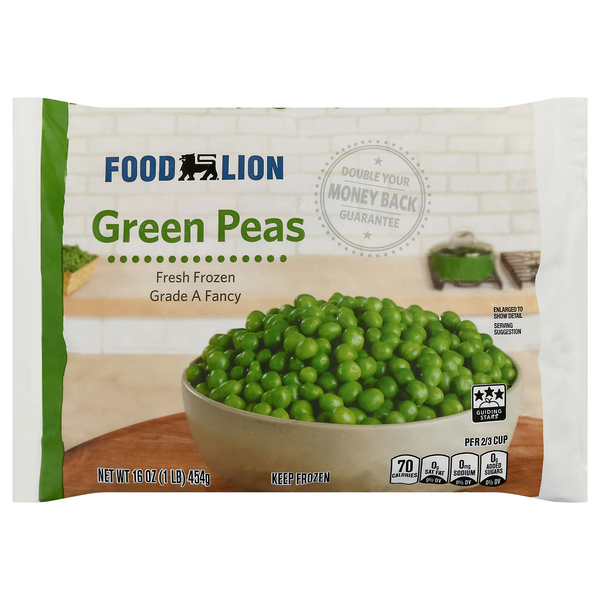 Food Lion Green Peas Frozen