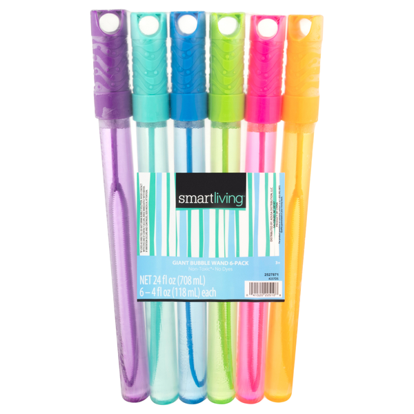 Smart Living Bubble Wand - 6 ct
