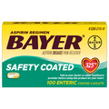 Bayer Aspirin Pain Relief 325 mg Safety Coated Caplets