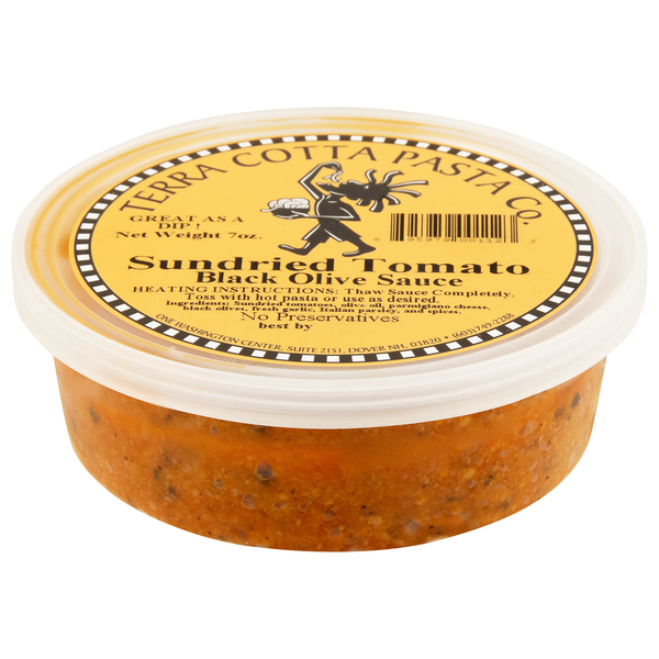Terra Cotta Pasta Co. Sundried Tomato Black Olive Sauce Frozen