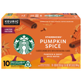 Starbucks Limited Pumpkin Spice Flavored Light Roast K-Cup Coffee Pods