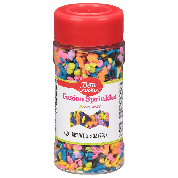 Betty Crocker Neon Mix Fusion Sprinkles