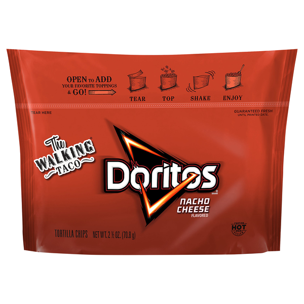 Doritos The Walking Taco Nacho Cheese Tortilla Chips