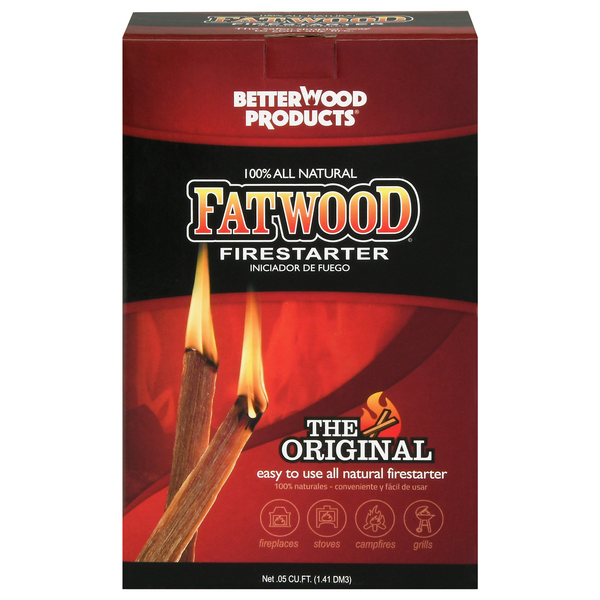 BetterWood Products The Original Firestarter Fatwood
