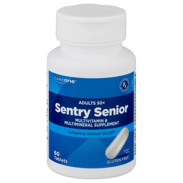 CareOne Sentry Senior Adults 50+ Multivitamin Tablets