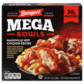 Banquet MEGA Bowls Nashville Hot Chicken 20g Protein Frozen Meal
