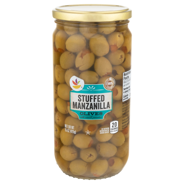 Giant Manzanilla Olives Stuffed with Pimientos