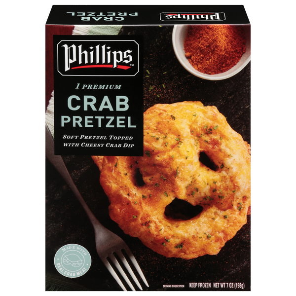 Phillips Crab Pretzel Frozen