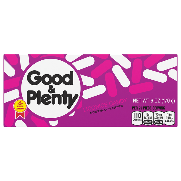 Save on Good &amp; Plenty Licorice Candy Movie Theater Box Order Online ...